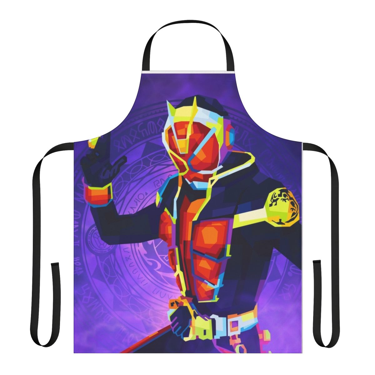 Kamen Rider Wizard-inspired kitchen apron with magical design