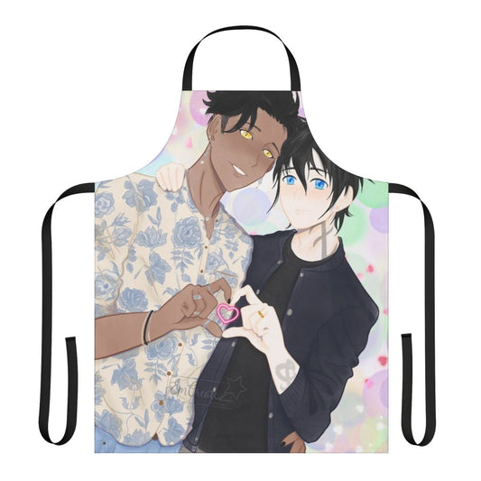Magical apron featuring characters from The Shadowhunter Chronicles