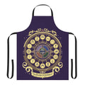 Detailed illustration of the planes of existence on a high-quality apron for fantasy and RPG enthusiasts