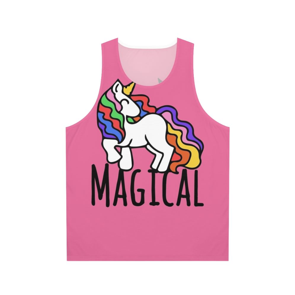 Magical Unicorn Unisex Tank Top