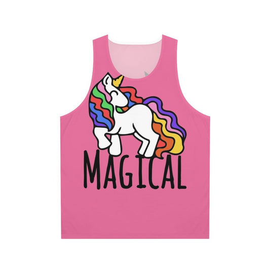 Magical Unicorn Unisex Tank Top