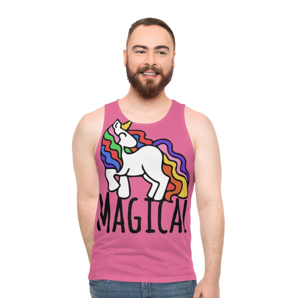 Magical Unicorn Unisex Tank Top