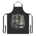 Wizard-themed apron with magical design for fantasy cooking