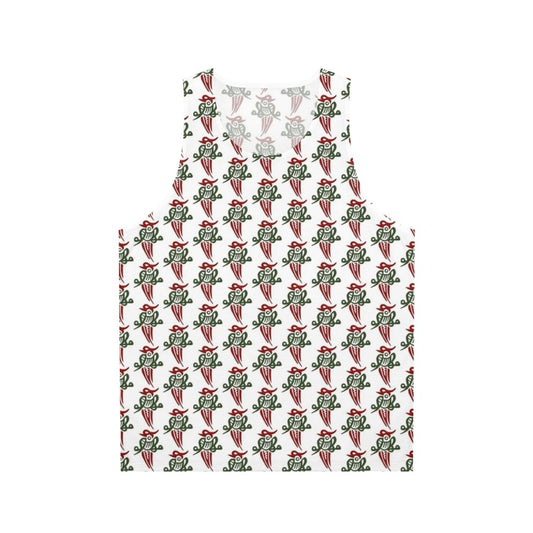 Mahjong tile Chinese bird yat sok unisex tank top