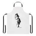 Mahler inspired conductor apron with musical notes and clef design
