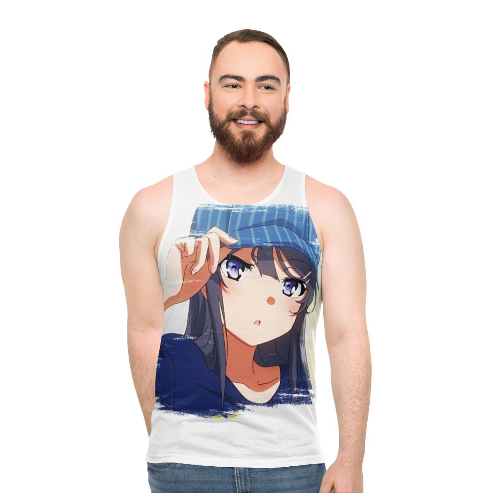 Mai Sakurajima Anime Unisex Tank Top