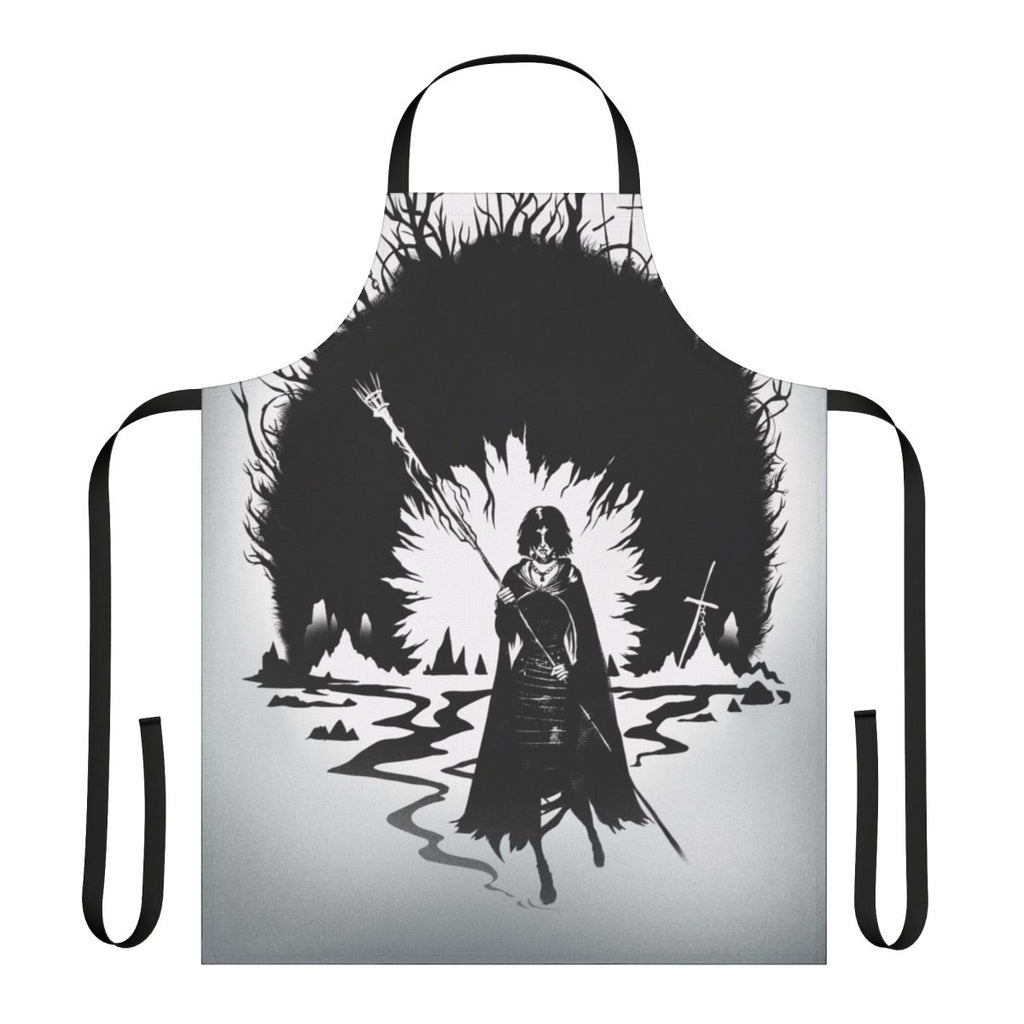 Dark Souls inspired apron with the Maiden in Black character design