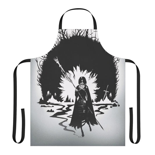 Dark Souls inspired apron with the Maiden in Black character design