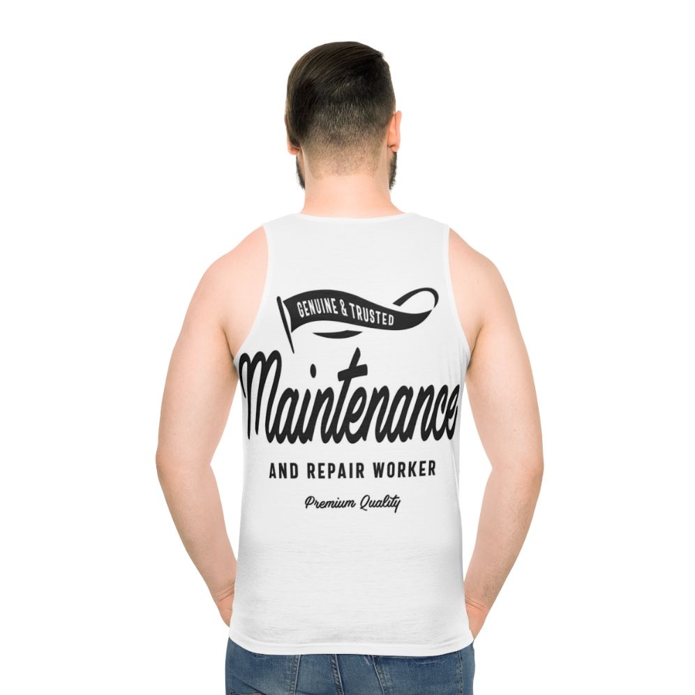 Maintenance and Repair Worker Unisex Tank Top
