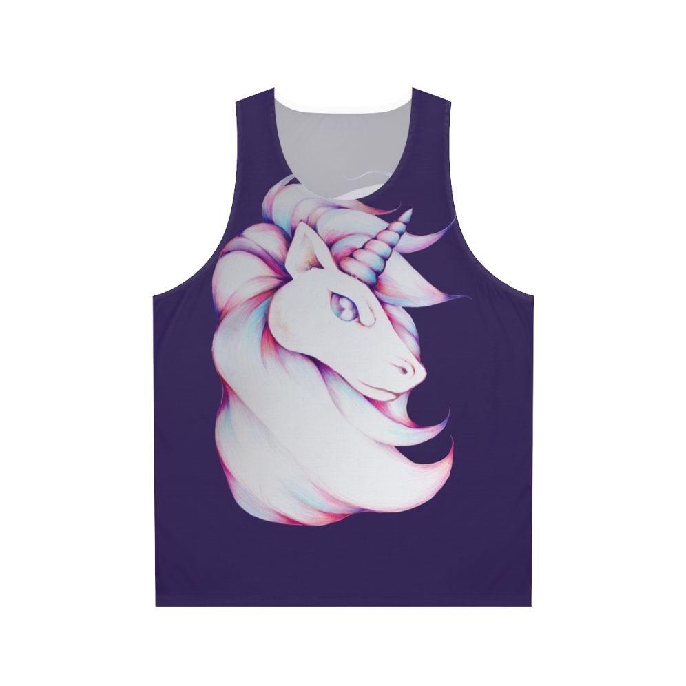 Majestic badass unisex unicorn tank top
