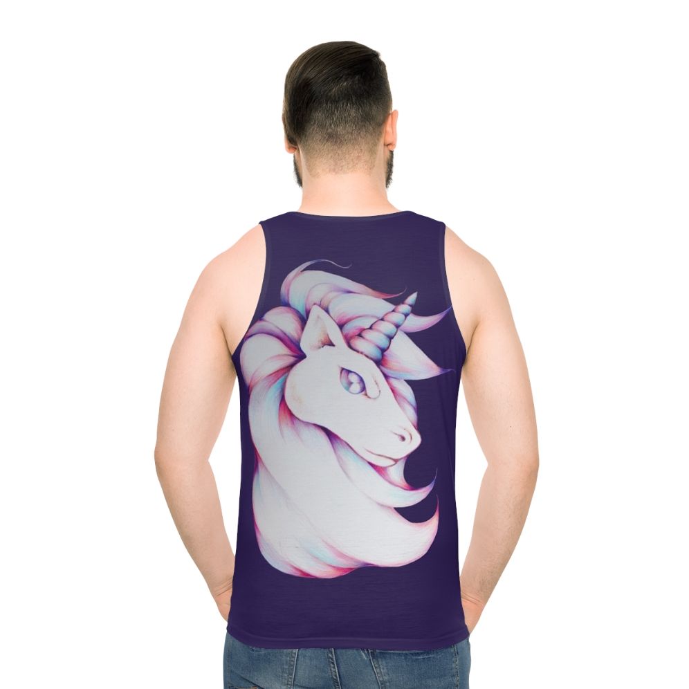 Majestic badass unisex unicorn tank top
