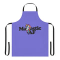 Majestic unicorn rainbow-patterned apron for cooking, baking, and home use