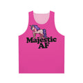 Majestic unicorn unisex tank top