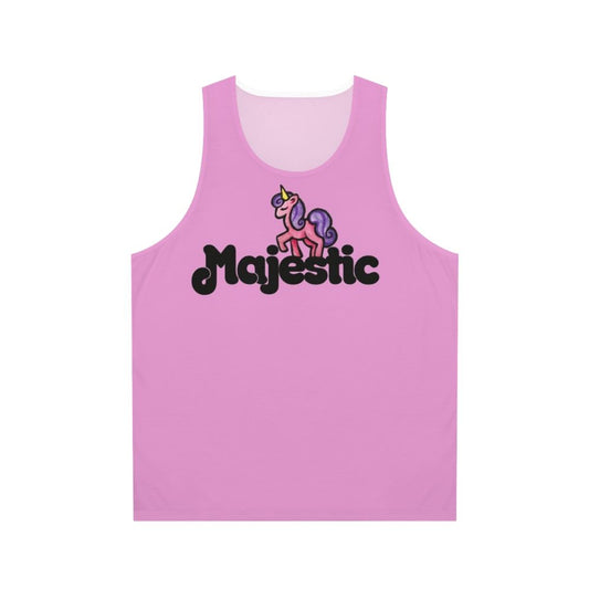 Majestic Unicorn Unisex Tank Top