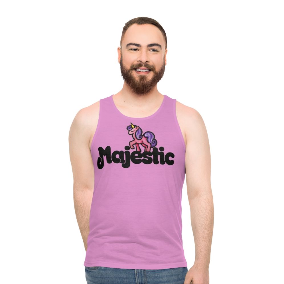 Majestic Unicorn Unisex Tank Top