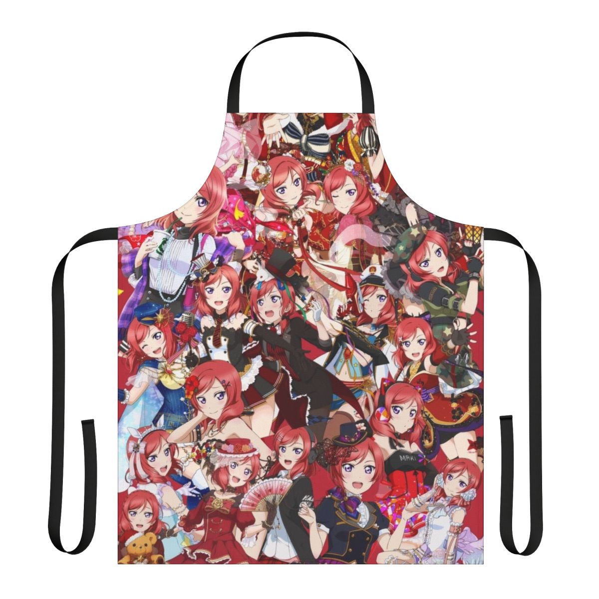 Maki Nishikino-inspired apron with a vibrant and colorful design
