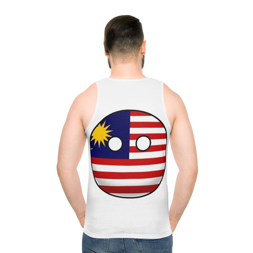 Malaysia Countryball Unisex Tank Top