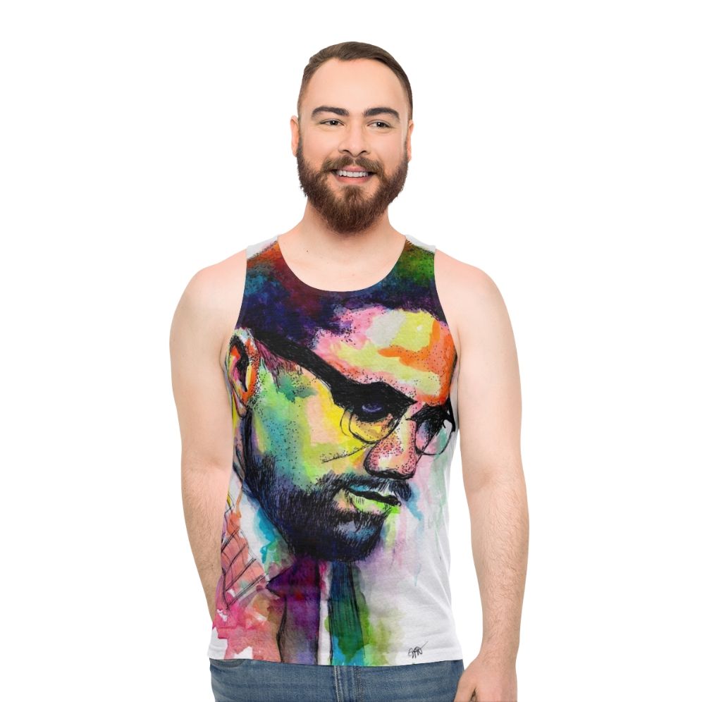 Malcolm X Unisex Tank Top
