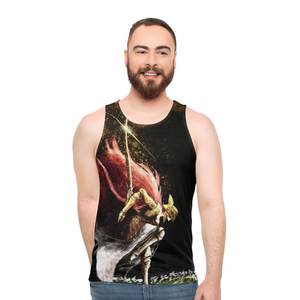 Malenia Unisex Tank Top Elden Ring Inspired Apparel