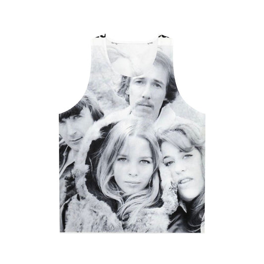 Mamas and Papas unisex tank top featuring vintage 1960s 1970s fashion