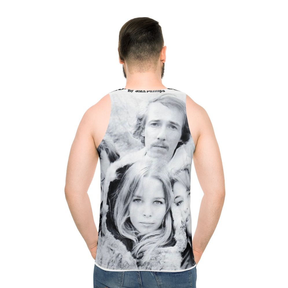 Mamas and Papas unisex tank top featuring vintage 1960s 1970s fashion