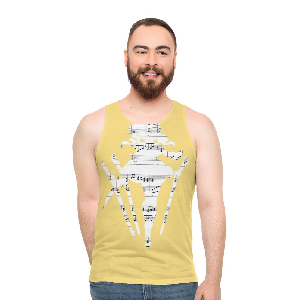Mami Tomoe Credens Justitiam Unisex Tank Top