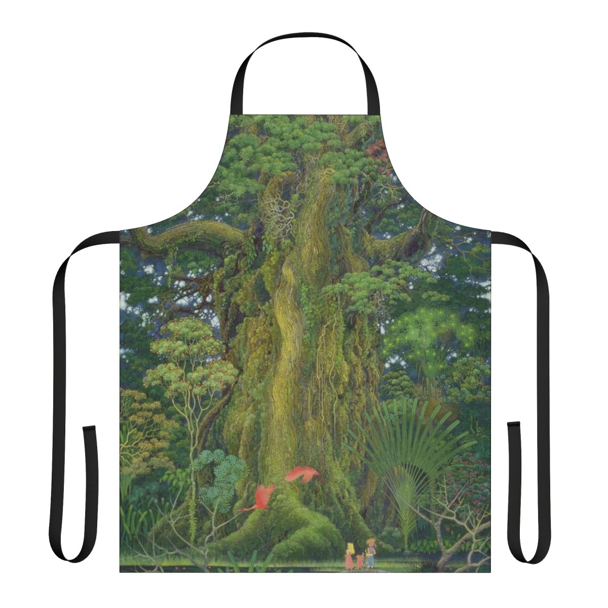 Mana-inspired apron featuring the iconic Mana tree from the Secret of Mana and Legend of Mana games