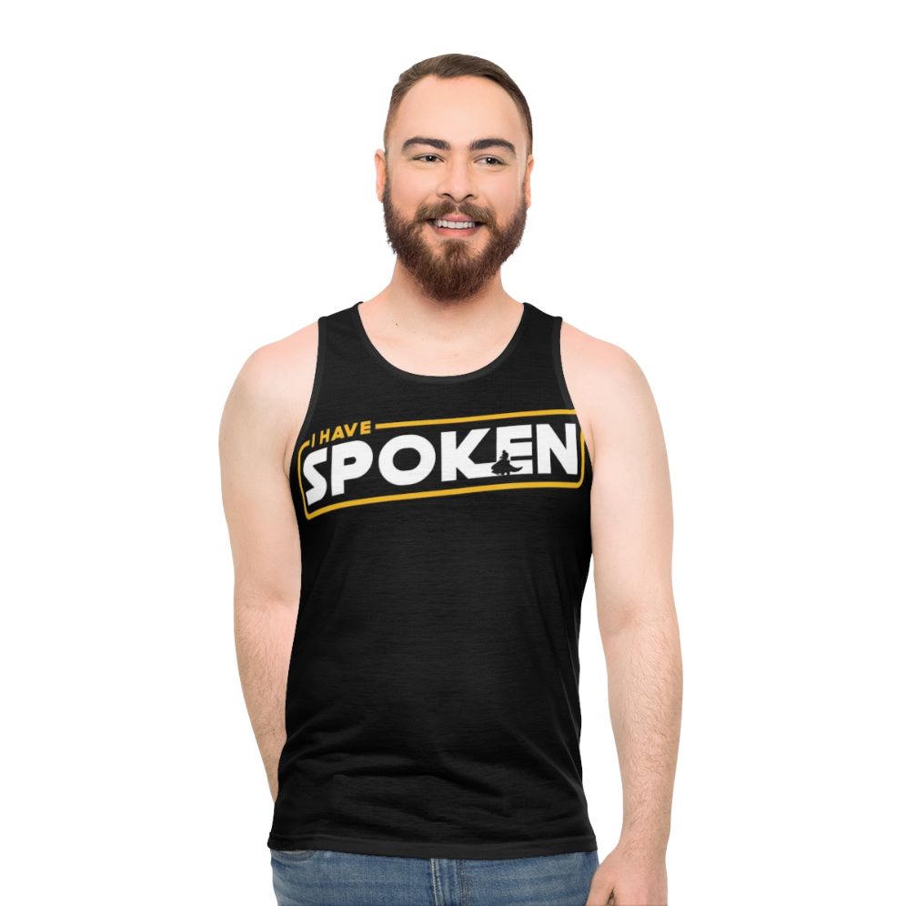 Mandalorian "I Have Spoken" Unisex Tank Top