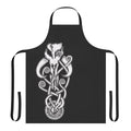 Mandalorian-themed apron with Sarlacc knotwork design