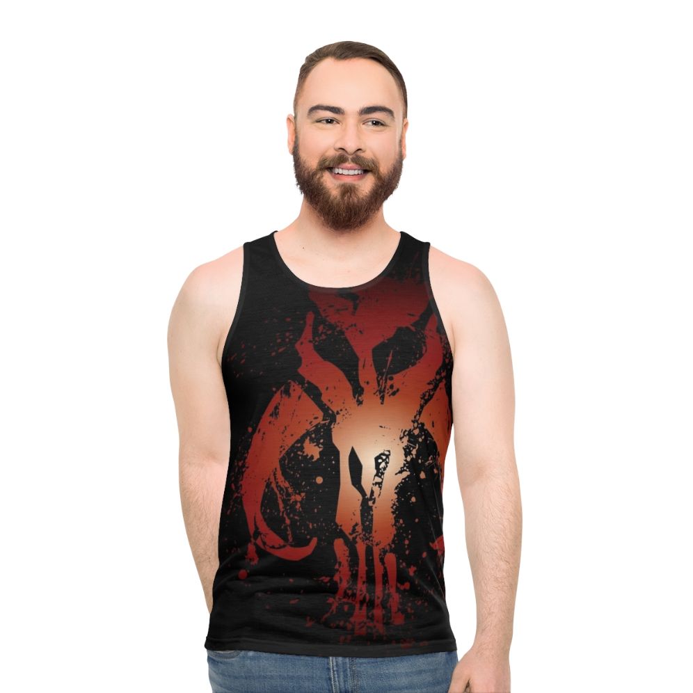 Mandalorian Mythosaur Skull Unisex Tank Top