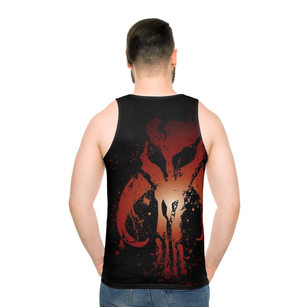 Mandalorian Mythosaur Skull Unisex Tank Top