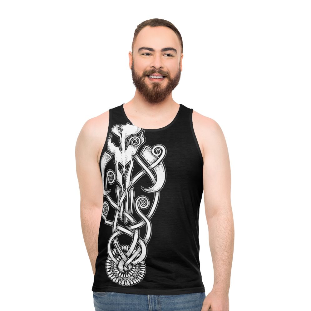 Mandalorian Sarlacc Knot Unisex Tank Top