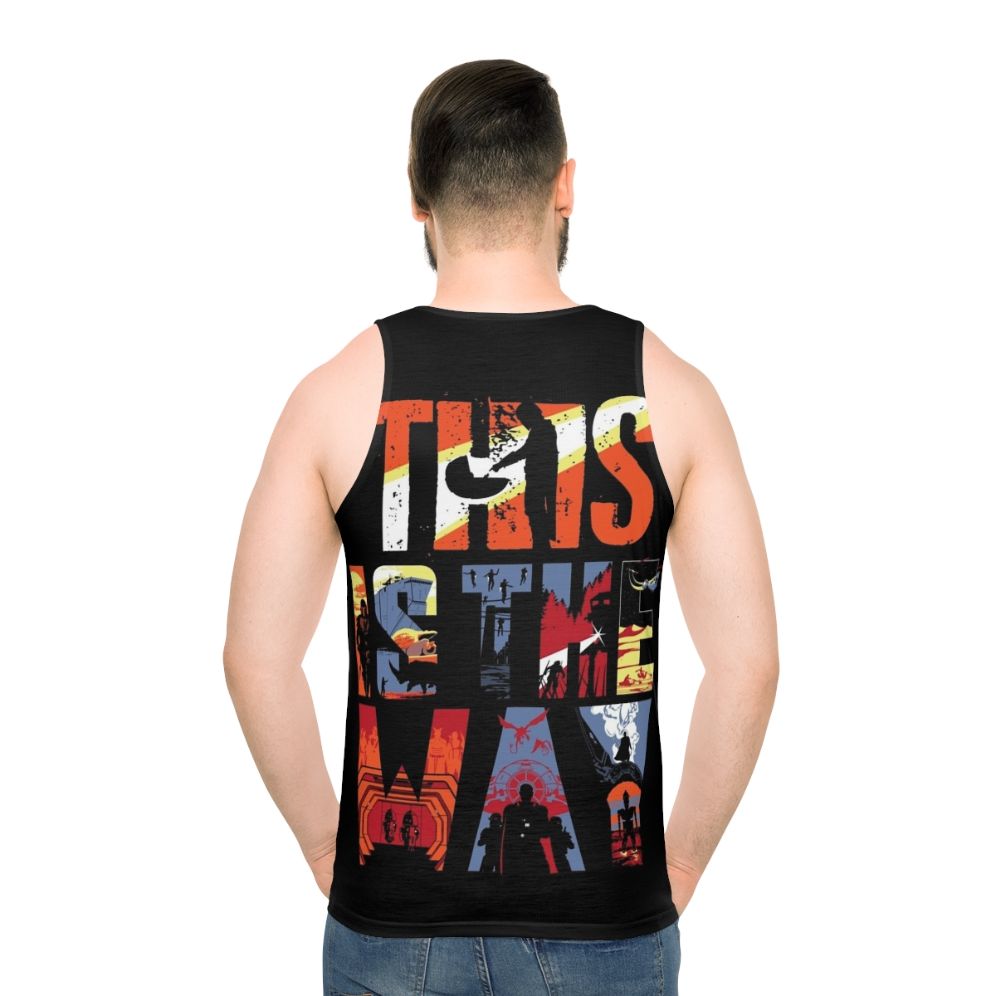 Mandalorian Star Wars Unisex Tank Top