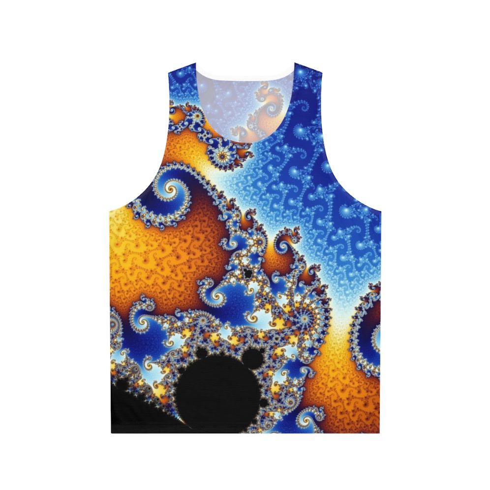 Mandelbrot set fractal art unisex tank top