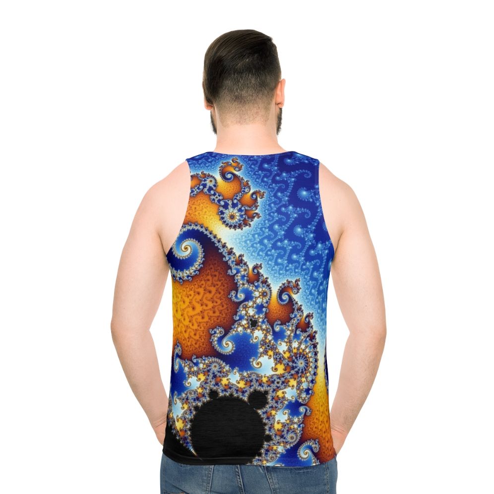 Mandelbrot set fractal art unisex tank top