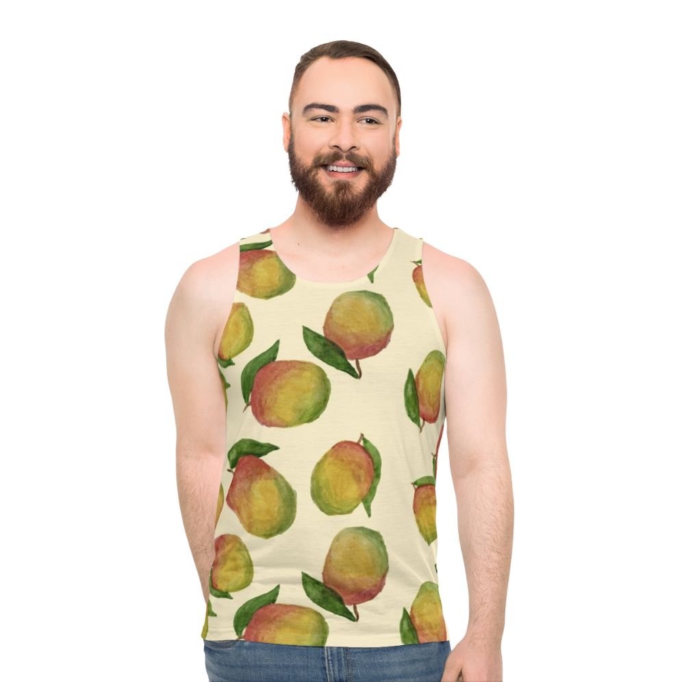 Mango print unisex tank top