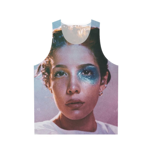 Manic Unisex Tank Top featuring Halsey album art