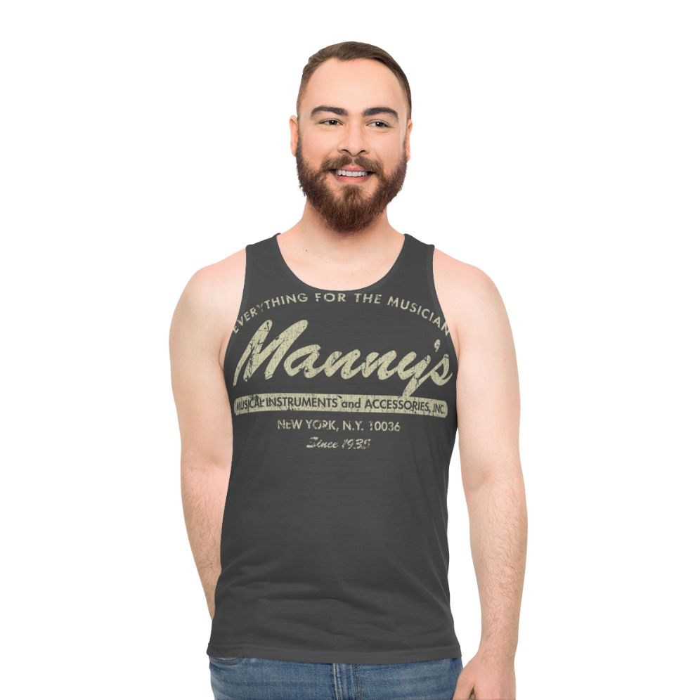 Manny's Music 1935 Unisex Tank Top for Guitarists and Musicians
