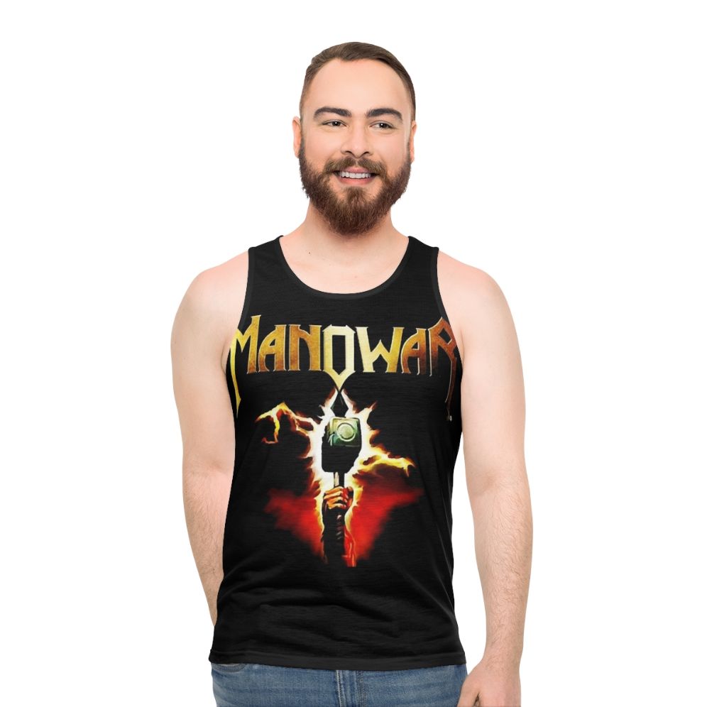 Manowar heavy metal unisex tank top