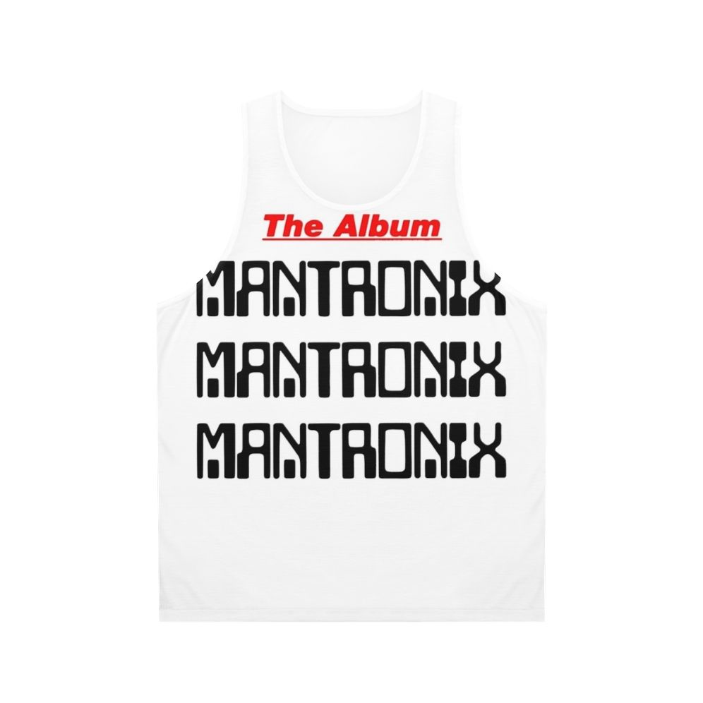 Mantronix Unisex Tank Top with Vintage Hip Hop Graphic