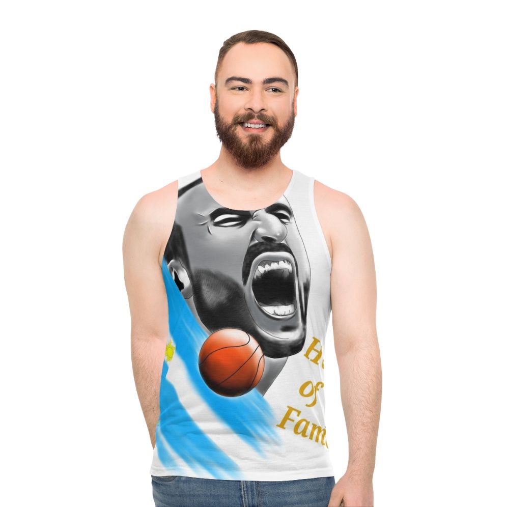 Manu Ginobili Tribute Unisex Tank Top
