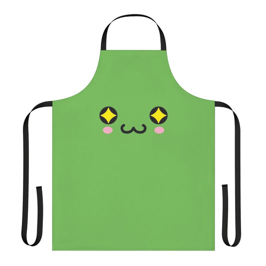 Maple-inspired slime apron with a cute, bubbly design