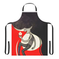 Marceline-themed apron with vampire and fantasy design
