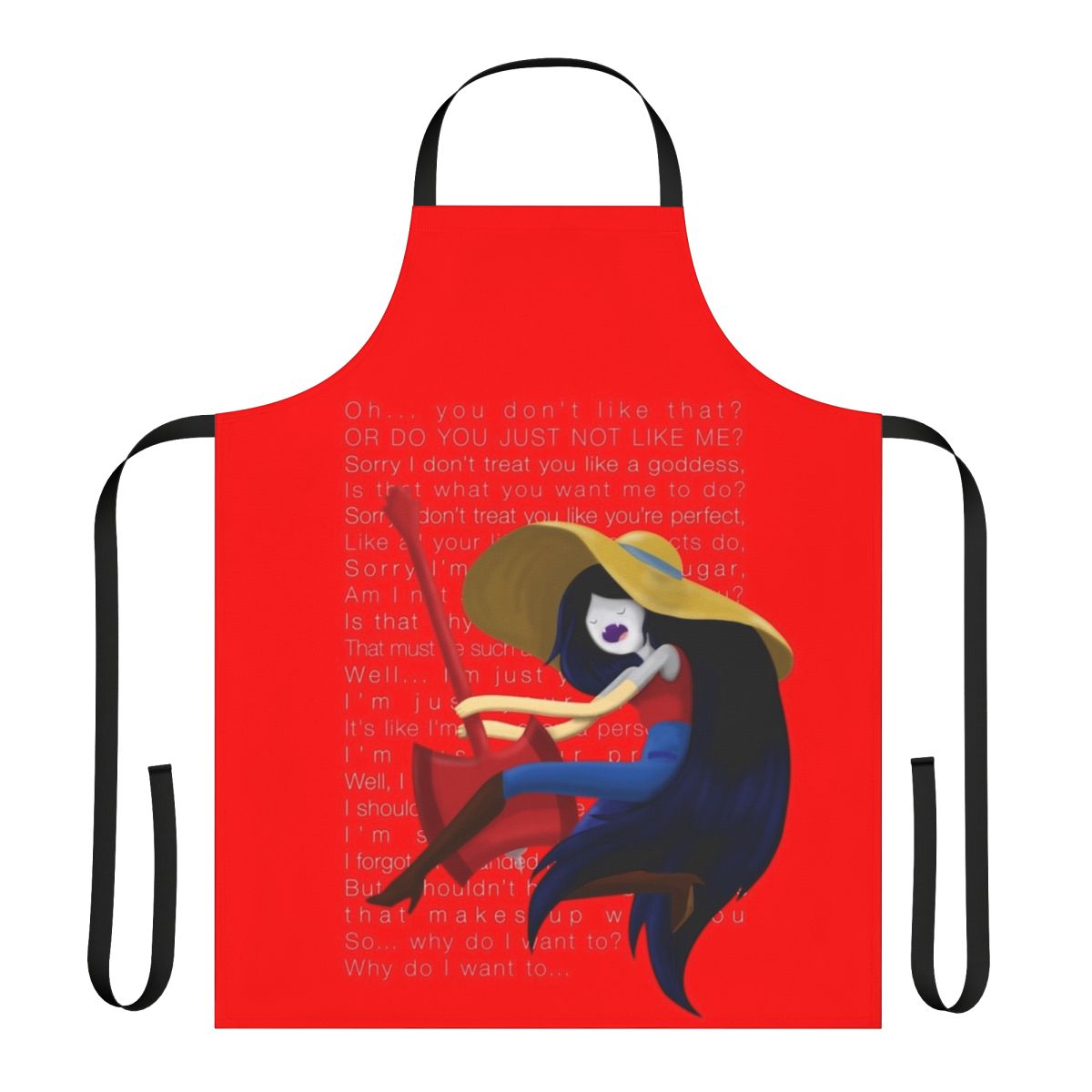 Marcy-Inspired Apron featuring Marceline the Vampire Queen from Adventure Time
