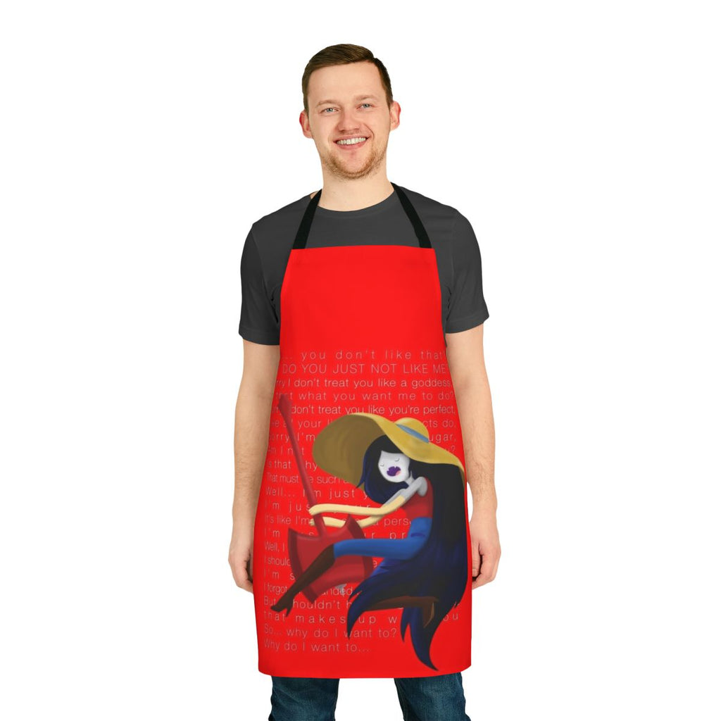 Marcy-Inspired Apron featuring Marceline the Vampire Queen from Adventure Time