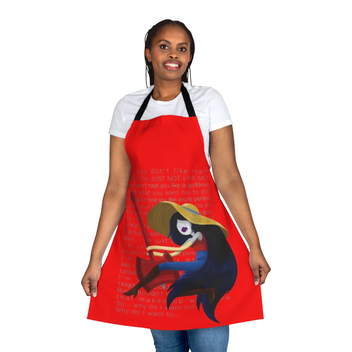 Marcy-Inspired Apron featuring Marceline the Vampire Queen from Adventure Time