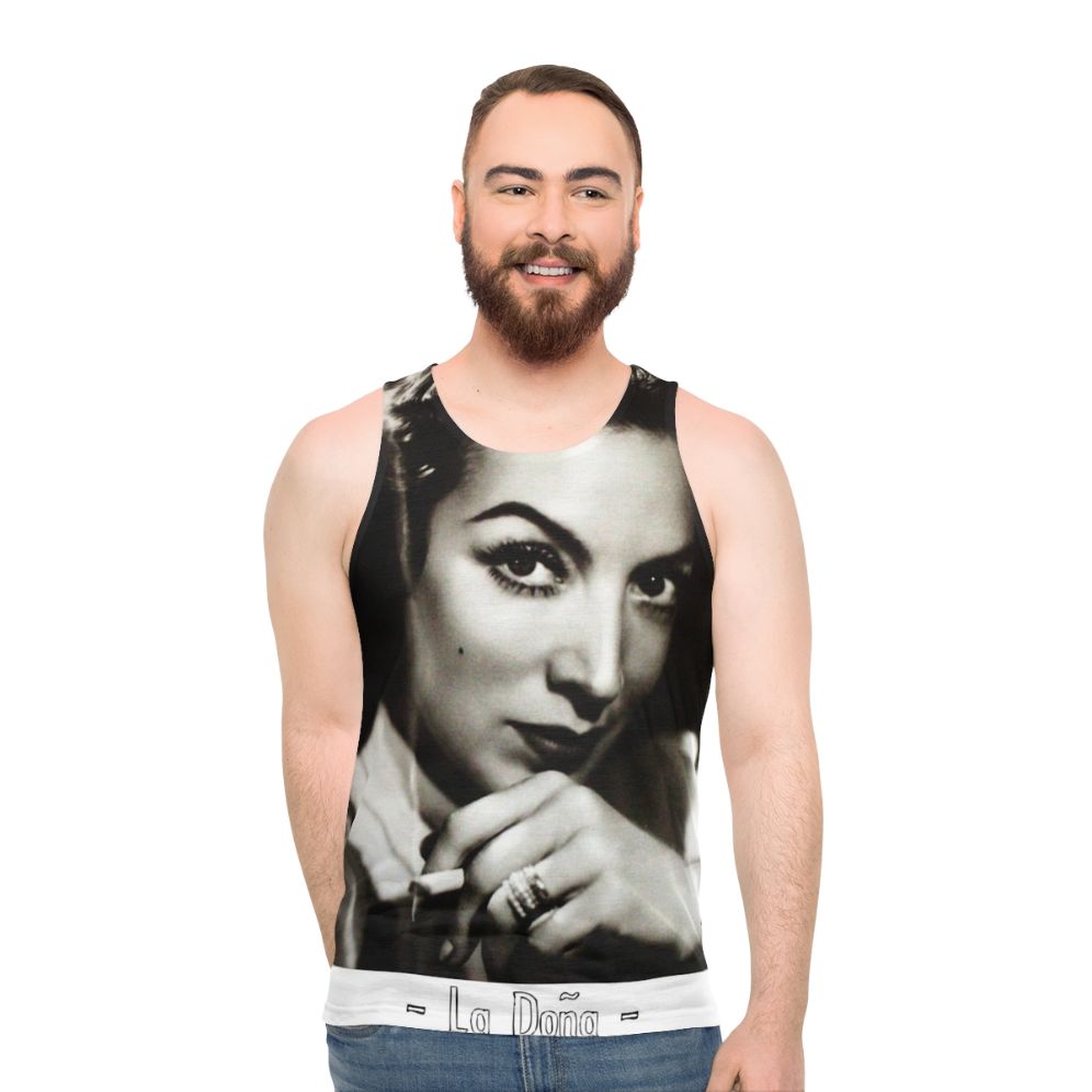 Maria Felix Unisex Tank Top