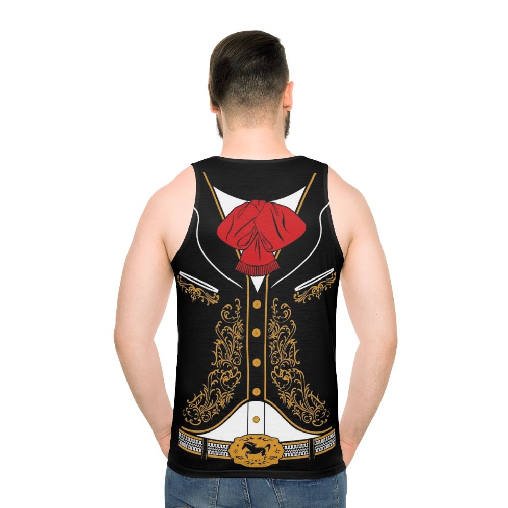 Mariachi charro costume unisex tank top
