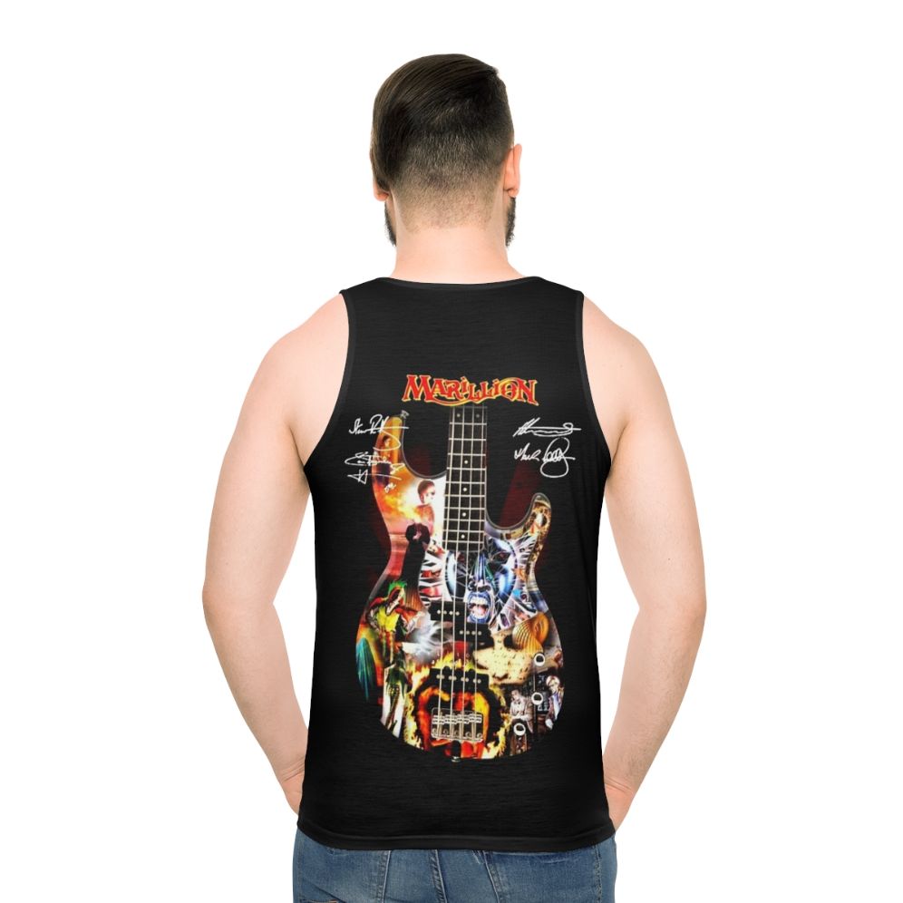 Marillion Unisex Tank Top with Guitar Signatures
