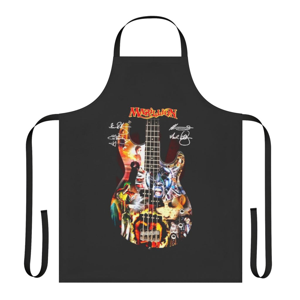 Marillion Inspired Apron with Guitar Signatures